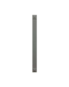 Grey Shaker Elite Fluted Wall Filler 3"W x 35"H Largo - Buy Cabinets Today