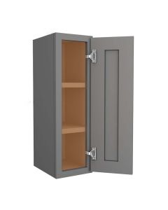 Grey Shaker Elite Wall Cabinet 9"W x 30"H Largo - Buy Cabinets Today
