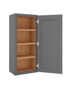 Grey Shaker Elite Wall Cabinet 18"W x 42"H Largo - Buy Cabinets Today