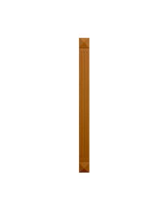 Cinnamon Shaker Fluted Wall Filler 3"W x 30"H Largo - Buy Cabinets Today
