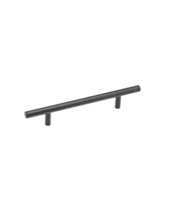 Matte Black Contemporary Steel Pull 8-3/16 in Largo - Buy Cabinets Today