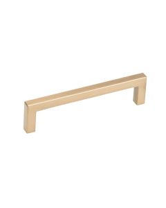 Champagne Bronze Contemporary Metal Pull 5-7/16 in Largo - Buy Cabinets Today