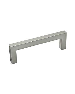 Brushed Nickel Contemporary Metal Pull 4-3/16 in Largo - Buy Cabinets Today