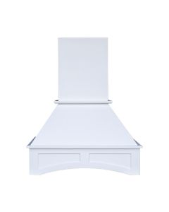 White Angled Hood 36" Largo - Buy Cabinets Today