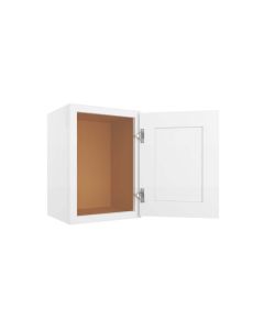 Shaker White Elite Wall Cabinet 15"W x 18"H Largo - Buy Cabinets Today