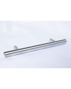 Brushed Satin Nickel Contemporary Metal Pull 6-1/8 in Largo - Buy Cabinets Today