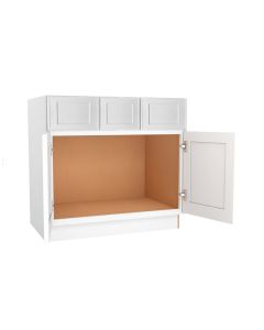 Craftsman White Shaker VB3621 - Vanity Base Cabinet Largo - Buy Cabinets Today