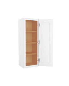 Craftsman White Shaker Wall Cabinet 15" x 42" Largo - Buy Cabinets Today