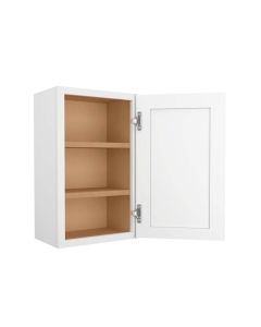 Craftsman White Shaker Wall Cabinet 18" x 30" Largo - Buy Cabinets Today
