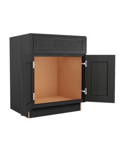 York Driftwood Grey Vanity Sink Base Cabinet 27"W Largo - Buy Cabinets Today