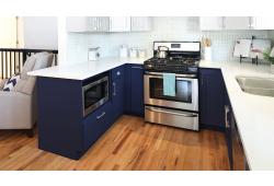 Navy Blue Shaker Largo - Buy Cabinets Today