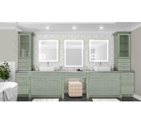 Craftsman Lily Green Shaker Largo - Buy Cabinets Today