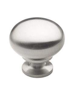 Brushed Nickel Contemporary Metal Knob 1-1/4 in Largo - Buy Cabinets Today