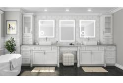 White Shaker Elite Bath Vanities Largo - Buy Cabinets Today