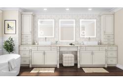 York Linen Off White Bathroom Vanities Largo - Buy Cabinets Today