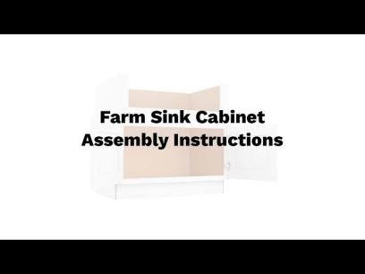 Farm Sink Cabinet