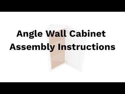 Angle Wall Cabinet