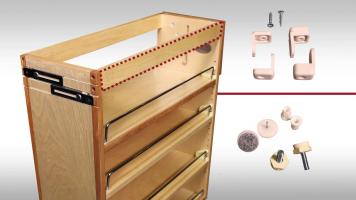 448 Series Soft Close Base Organizer Installation Largo - Buy Cabinets Today