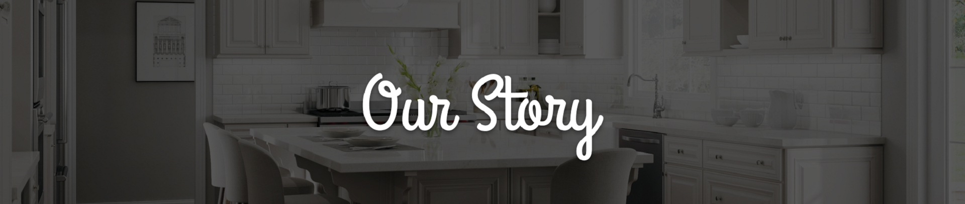 Our Story Banner Largo - Buy Cabinets Today