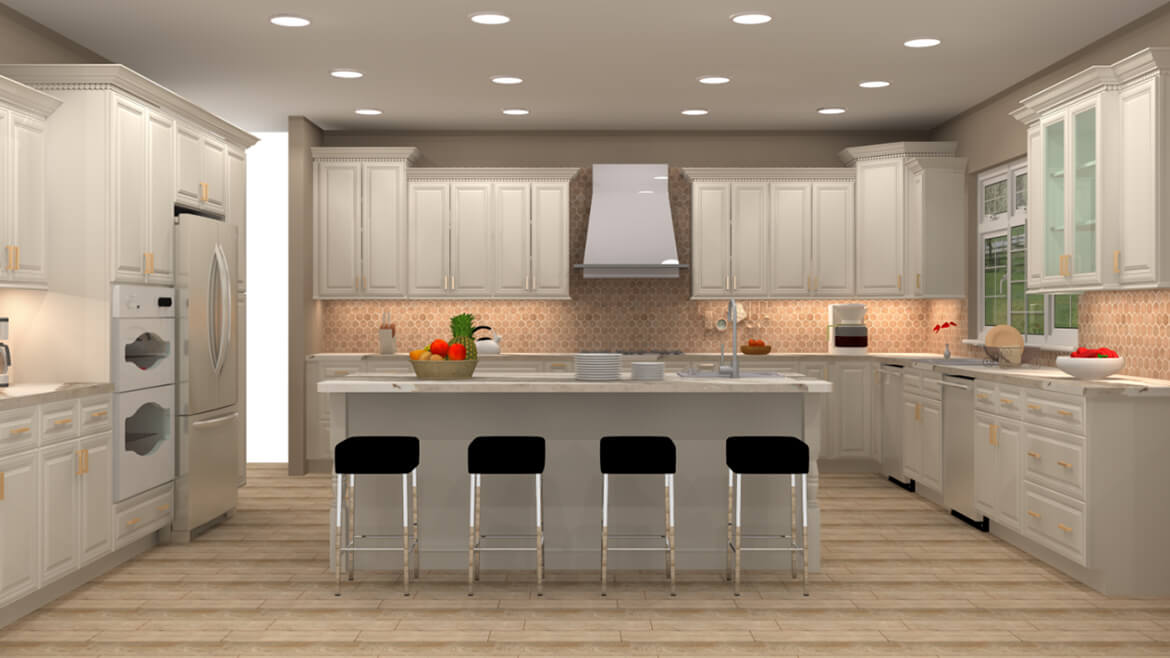 3D design layout gallery 1 Largo - Buy Cabinets Today