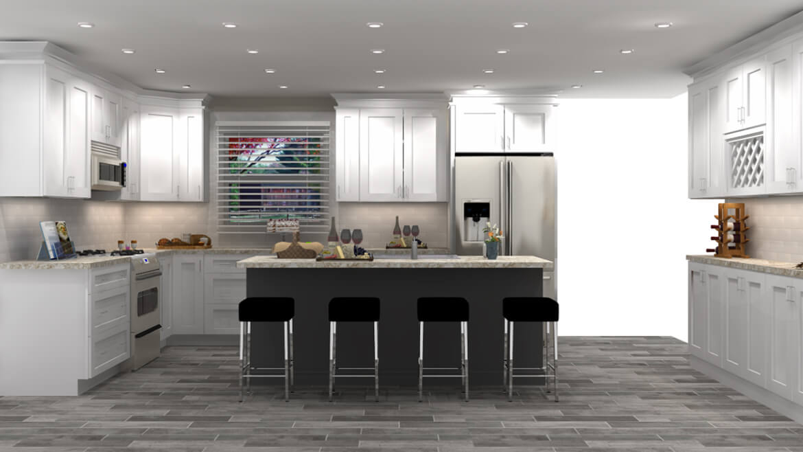 3D design layout gallery 3 Largo - Buy Cabinets Today